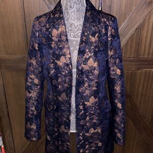 Free People brocade coat